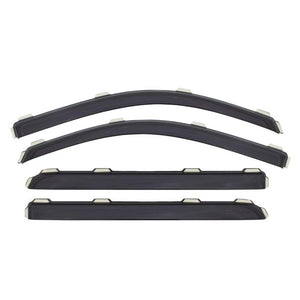 AVS 08-18 Toyota Sequoia Ventvisor In-Channel Front & Rear Window Deflectors 4pc - Smoke