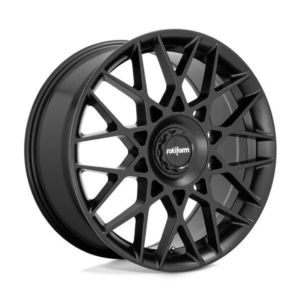 Rotiform R165 BLQ-C Wheel 19x8.5 5x112/5x120 35 Offset Concial Seats - Matte Black