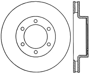 StopTech Power Slot 05-09 Toyota Tacoma/03-09 4 Runner Slotted Right Front Cryo Rotor