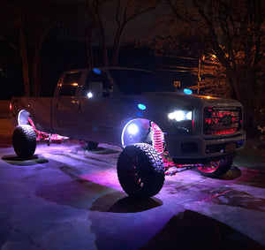 Oracle Bluetooth Underbody Rock Light Kit - 8 PCS - ColorSHIFT