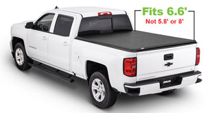 Tonno Pro 2019 Chevy Silverado 1500 6.6ft Fleetside Lo-Roll Tonneau Cover