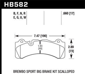 Hawk HP+ Street Brake Pads