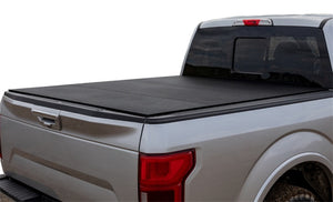 Access LOMAX Tri-Fold Cover Black Urethane Finish 19+ Ford Ranger - 5ft Bed