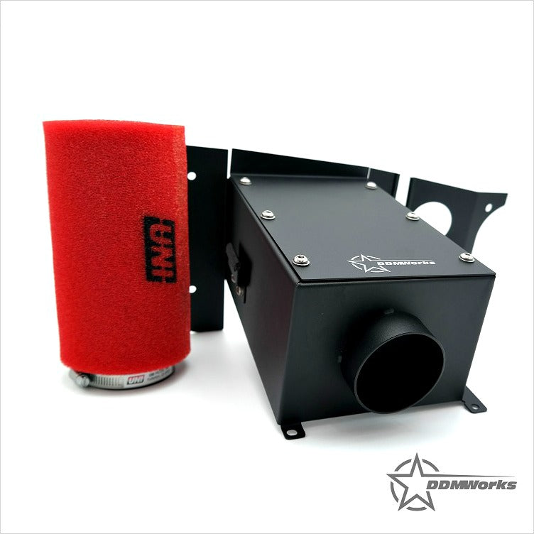 Mini R53 Cold Air Intake Mod DDMWorks Street Cold Air Intake Black w/Uni Filter MINI Cooper S R53 ...