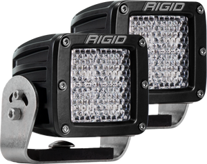 Rigid Industries Dually HD Black- 60 Deg. Lens - Set of 2