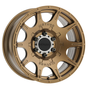 Method MR308 Roost 17x8.5 0mm Offset 6x5.5 106.25mm CB Method Bronze Wheel