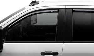 AVS 20-21 Chevy Silverado 2500/3500 Ventvisor In-Channel Front & Rear Window Deflectors 4pc - Smoke