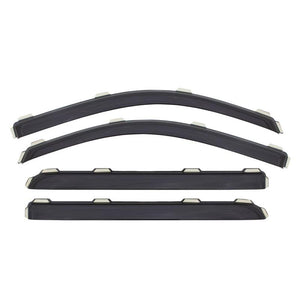 AVS 03-08 Toyota Corolla Ventvisor In-Channel Front & Rear Window Deflectors 4pc - Smoke