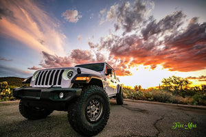 Oracle Jeep JL/Gladiator JT Oculus Bi-LED Projector Headlights - Amber/White Switchback SEE WARRANTY