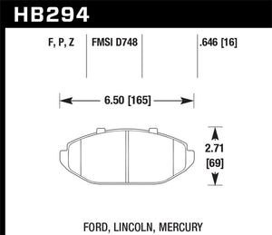 Hawk HPS Street Brake Pads