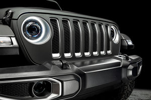 Oracle Jeep Wrangler JL Oculus Bi-LED Projector Headlights- Graphite Metallic - 5500K SEE WARRANTY