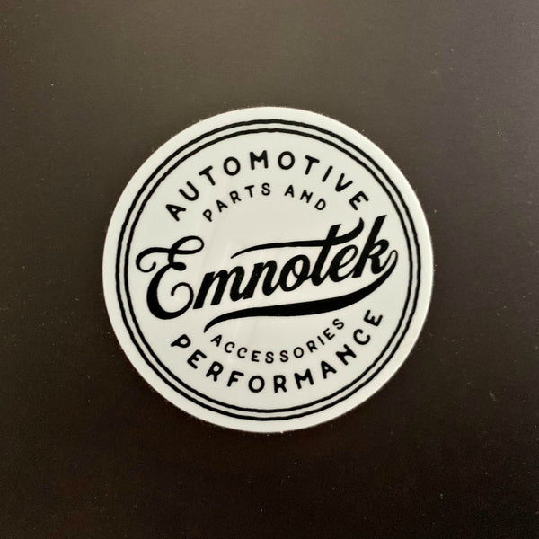 Emnotek Circle Sticker 3"