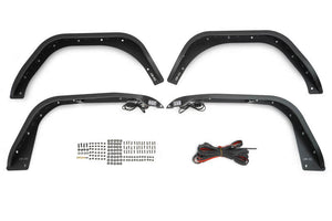 DV8 Offroad 18-23 Jeep Wrangler JL Slim Fender Flares