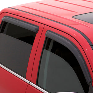 AVS 11-17 Jeep Compass (Old Body Style) Ventvisor Outside Mount Window Deflectors 4pc - Smoke