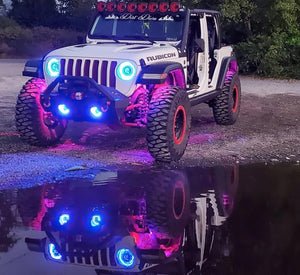 Oracle Bluetooth Underbody Rock Light Kit - 8 PCS - ColorSHIFT