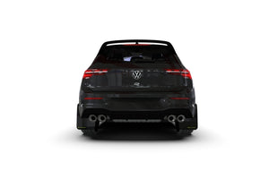 Rally Armor 2022 MK8 Volkswagen Golf GTI/R Black UR Mud Flap w/ Red Logo