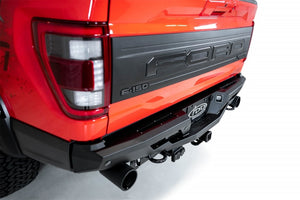 Addictive Desert Designs 2022+ Ford Raptor Stealth Fighter R Bumper w/ 2 Cube Lights - Hammer Black