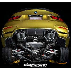 Eisenmann Heritage Valved Axleback Exhaust w/Signature Tips BMW F80 M3 F82 M4