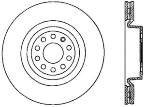 StopTech Drilled Sport Brake Rotor