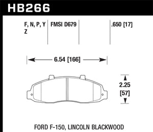 Hawk LTS Street Brake Pads