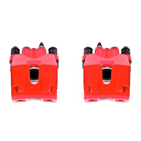 Power Stop 04-11 Ford F-150 Rear Red Calipers w/o Brackets - Pair