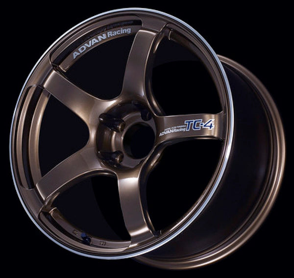 Advan TC4 17x9.0 +45 5-114.3 Umber Bronze Metallic & Ring Wheel