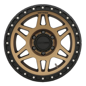 Method MR312 17x8.5 0mm Offset 6x5.5 106.25mm CB Method Bronze/Black Street Loc Wheel