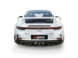 Akrapovic 21-22 Porsche 911 GT3/GT3 RS (992) Slip-On Race Line (Titanium) w/Titanium Tips