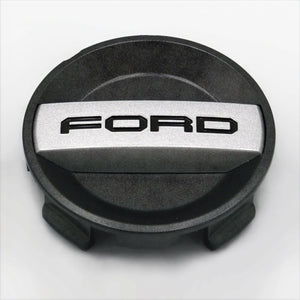 Ford Racing Ford Truck/SUV Black And Chrome Wheel Center Cap Kit