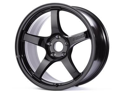 Wheel and Tire Pkg – 4x 18x9.5 Gram Lights 57CR Gloss Black w/ 255/35/18 Toyo Proxes Sport Tires