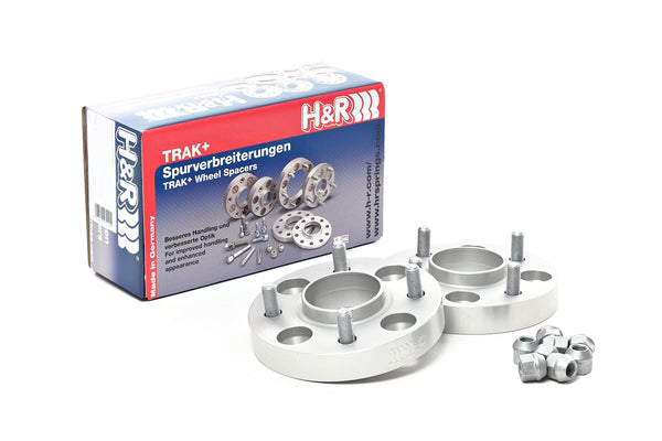 H&R Trak+ 25mm Wheel Adapter Porsche wheels 5/130 - 71.6 CB - 14x1.5 to 4/100 - 57.1 CB - 12x1.5