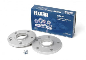 H&R Trak+ 5mm DRS Wheel Adaptor Bolt 5/100 Center Bore 56 Stud Thread 12x1.25 - Black