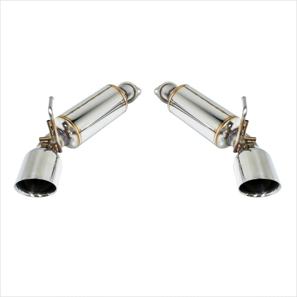 Remark 09-19 Nissan 370z Axle Back Exhaust w/Stainless Single Wall Tip