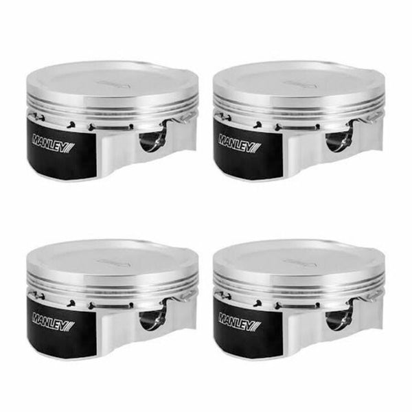 Manley Hyundai Genesis Coupe 2.0L Turbo 86.0mm +.5mm Oversized Bore 9.3:1 Dish Piston Set with Rings